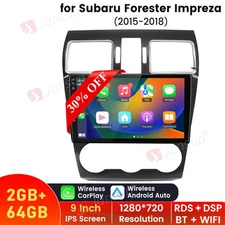 64GB Android13 CarPlay Car Stereo Radio GPS NAVI RDS For Subaru Forester Impreza