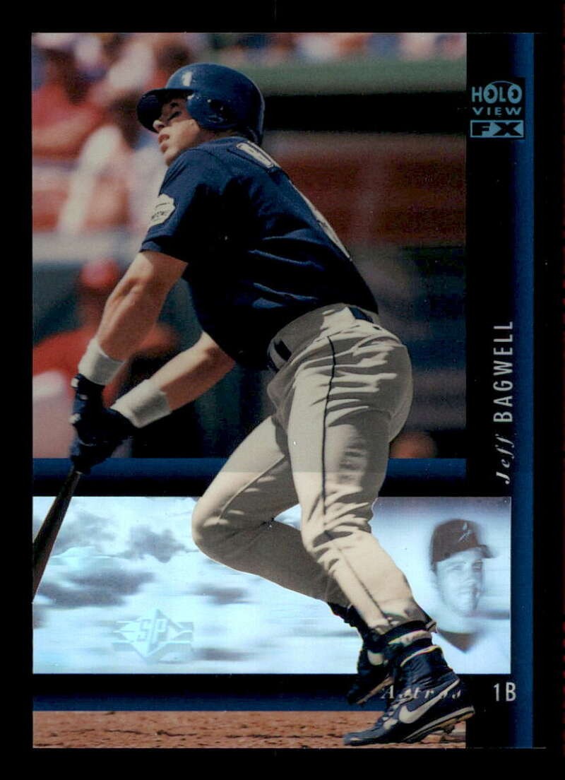 Jeff Bagwell #3 Baseball Cards 1994 SP Holoview Blue trading card — raw and PSA graded price guide