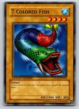 7 Colored Fish GLD1-EN001 Common Gold Series 2008 Yu-Gi-Oh Limited LP