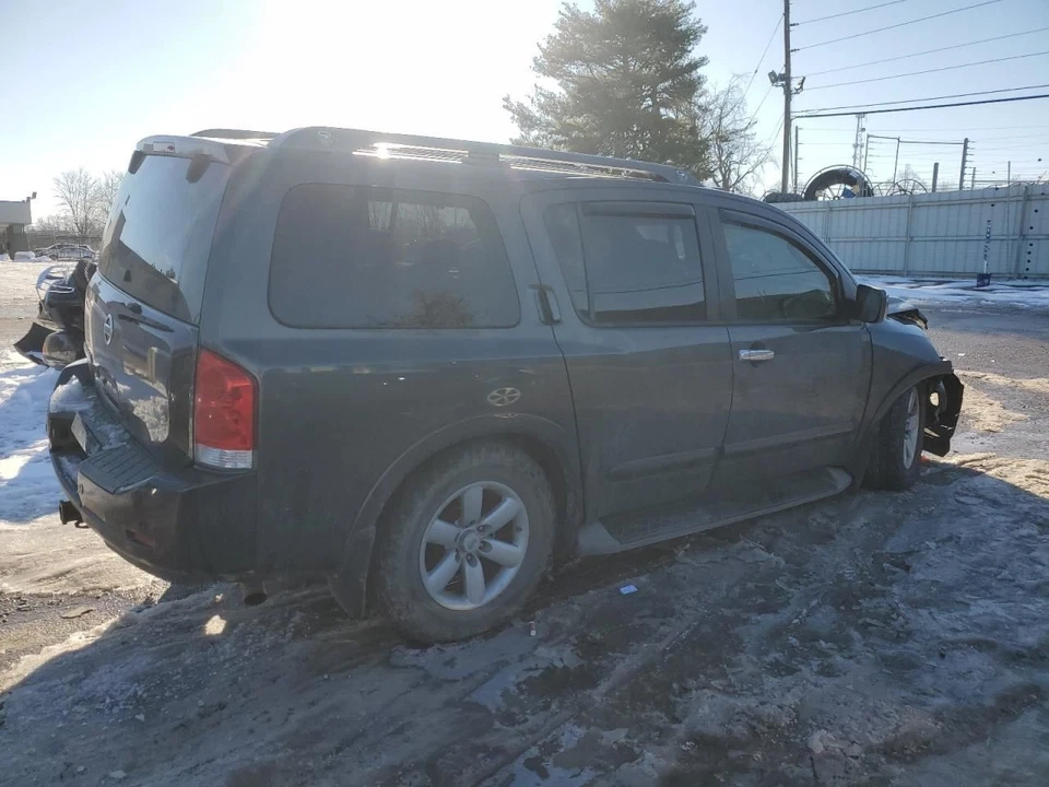 Задний двигатель вентилятора Nissan Armada 2011 полный привод от оригинального производителя б/у 166 000 миль 25E552 - Изображение 3 из 4