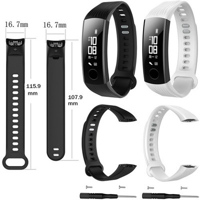 Für Huawei Honor Band 3 Uhrenarmband Armband Replacenet Silikon Sport Armband