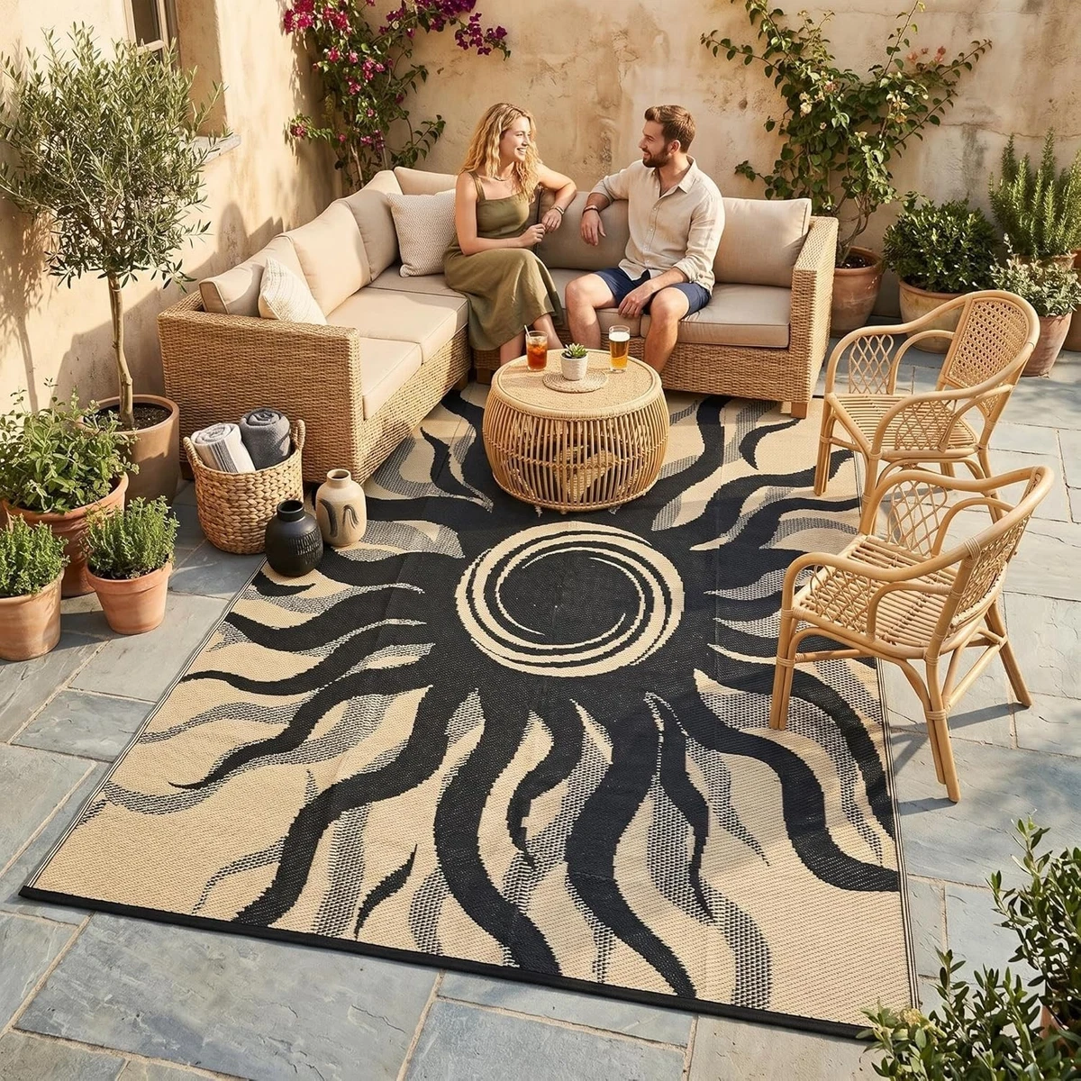 x 10 ft Size Braided Area Rugs 8 for sale | eBay