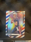 2024 Prizm Drake Maye Red White Blue Patriots Color Match Rookie Card RC