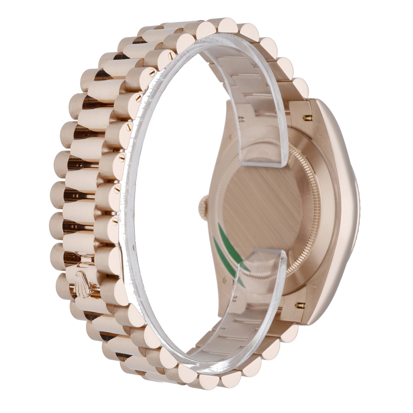 Rolex Day-Date 40 228235 with 40mm 18ct Rose Gold case and Olive Green dial. ... image 7
