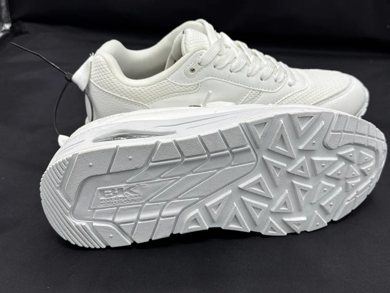 British Knights Lennox Womens Trainers UK 6 EU 39 White Chunky Lace Up Shoes image 5