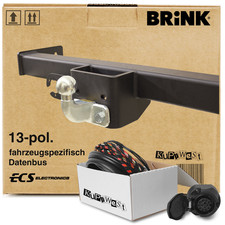 Für Mercedes V-Klasse W447 Brink Anhängerkupplung starr & 13poliger E-Satz NEU