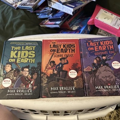 Last Kids on Earth Hardcover Books 1 2 3 Brallier Holgate Cosmic Zombie