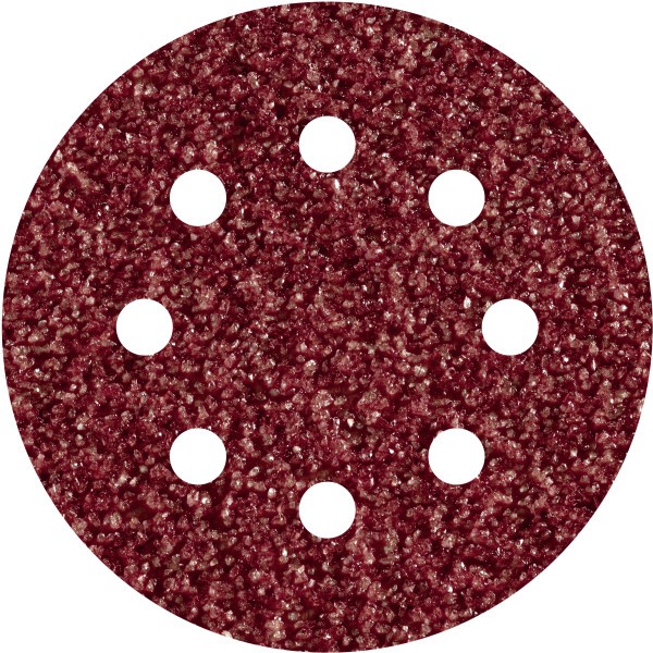 Wolfcraft Haftschleifscheibe K60 Ø 125 Mm Korund 5 StüCk Schleifpapier-image
