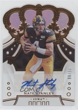 2020 Panini Chronicles Draft Picks Holo Signatures 75/99 Nate Stanley Auto 0p5