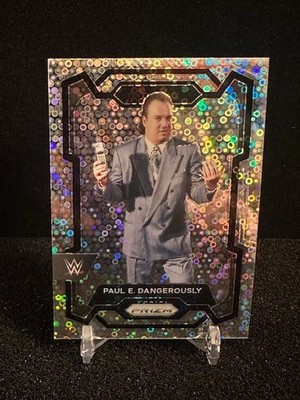 2024 Panini Prizm WWE Paul E. Dangerously Under Card Disco Variation #121
