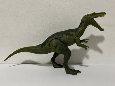 Jurassic World Dino - Baryonyx Limbo   Roar Attack FMM26   Mattel 2017 Grün