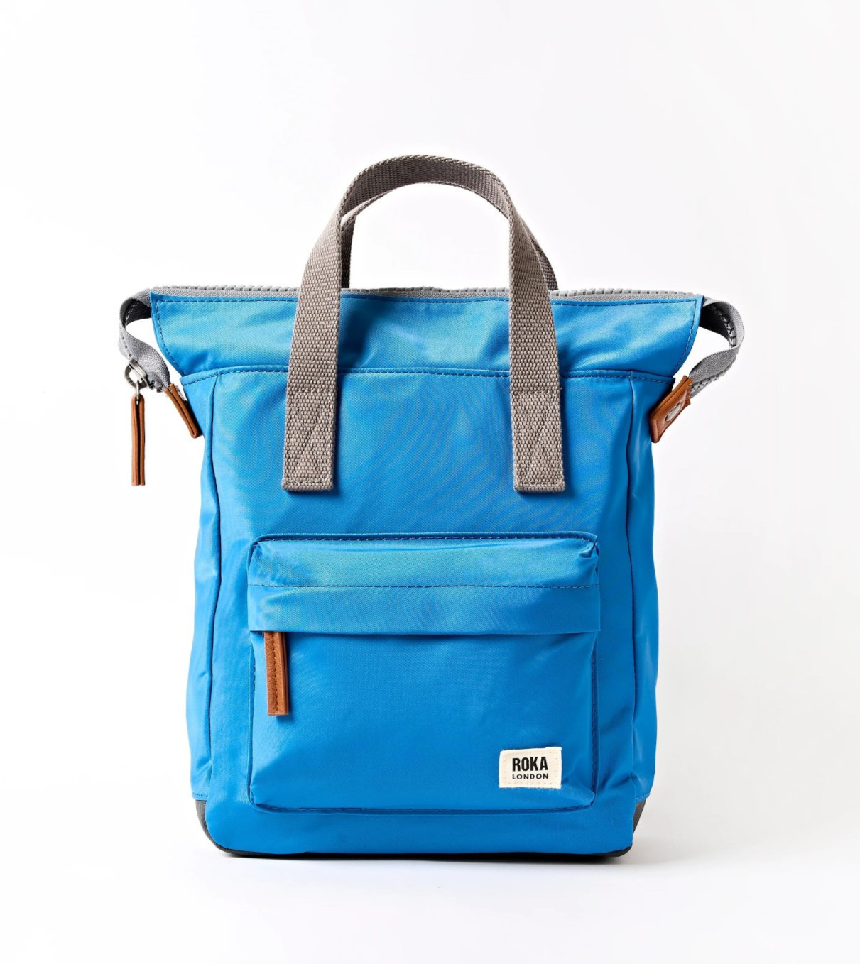 Roka London Bantry  B Small  Recycled Sustainable Nylon Rucksack Backpack Bag image 2