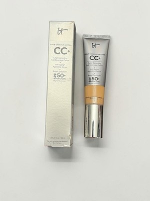 NIB~ It Cosmetics CC+ Color Correcting Full Coverage Foundation Serum MEDIUM