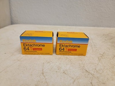2 KODAK EKTACHROME 160 T PROFESSIONAL EPT 135-36 COLOR REVERSAL FILM SEALED BOX