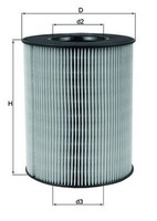 Mahle Luftfilter Lx 794 Filtereinsatz FüR Mercedes W168 Vaneo 414 Klasse 700 140