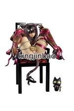 Figura PVC pintada Abraza Japón Neko no Wakusei-Chu-kana Neko to Isu 1/8