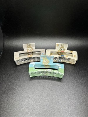 New Cute Character Claw Clips set of 3!