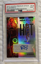 RJ Barrett - 2019 Hoops Premium Stock Hot Signatures Prizm Auto RJB PSA 9 RC