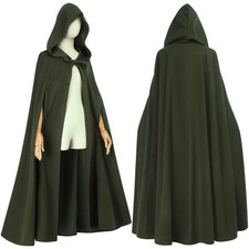 New Medieval Hooded Cape, Unisex Monk Grim Reaper Wizard Cloak, Fast Shipping