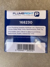 Plumbright 168230 Automatic Bypass Valve 22mm – Central Heating – BNIB