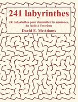 241 Labyrinthes ! David E. Mcadams Taschenbuch FranzöSisch 2025