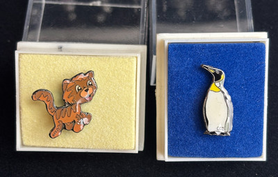 Kaiser & Ingwer Katze Emaille Anstecknadel Abzeichen Brosche - GCC - Global Cancer Care