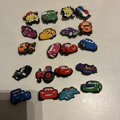 20x Disney Cars Crocs Charms Schuh Jibbitz Kroko Clog Charm Clip