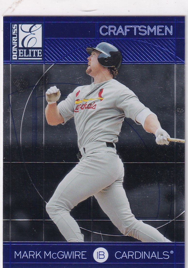 1998 Donruss Elite Mark McGwire 0279/3500 Craftsmen #19 PWE