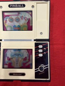 Nintendo GAME And & WATCH Pinball Multi Screen 1983 Good Shape Works PB-59