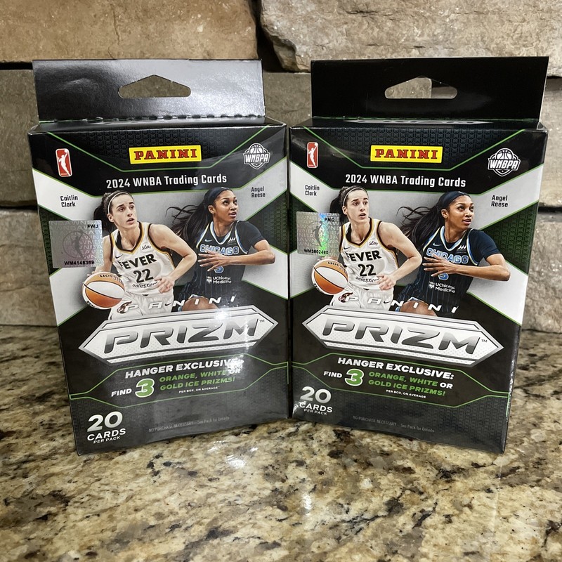 2024 Panini Prizm WNBA Hanger Box Lot Of (2) Caitlin Clark Rookie Numbered SP 🔥