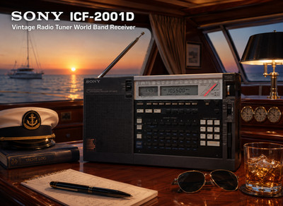 SONY ICF-2001D  RaRe  Vintage Radio Tuner World Band Receiver