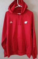 Wisconsin Badgers Adidas Climawarm Sweatshirt Size Men s XL