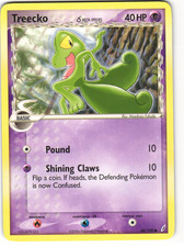 Treecko δ Common Pokemon TCG EX Crystal Guardians 68/100  on eBay