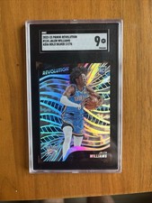 2022-23 Panini Revolution Jalen Williams #124 Asia Holo Silver /75 (RC) SGC 9