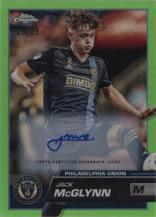 Neon Green Refractor Autographs