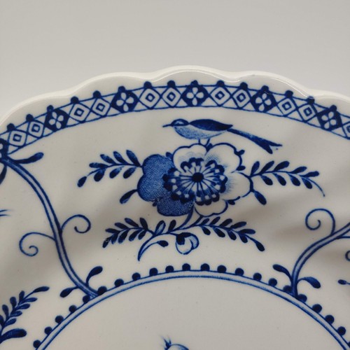 Dos (2) Platos de Pan Johnson Brothers INDIES Azul 6" Hechos en Inglaterra - Imagen 8 de 11