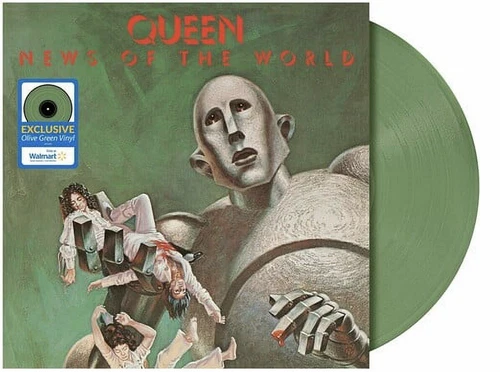 QUEEN NEWS OF THE WORLD VINYL NEW! EXCLUSIVE LIMITED GREEN LP! WE WILL ROCK YOU