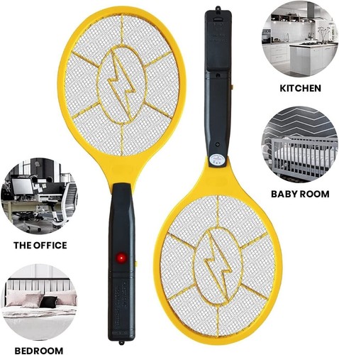 Zapador eléctrico de insectos mosca Swat insectos mosquito avispa asesino electrónico - Imagen 11 de 13