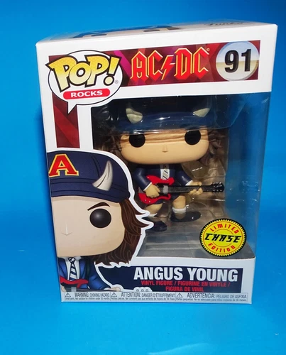 Funko Pop Rocks Vinyl Figure AC DC - # 91 Angus Young - Chase +prot