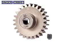 Traxxas 6492X Gear 25T Pinion 1.0 Metric Pitch 5mm (STEEL SPUR GEAR ONLY) TRA1