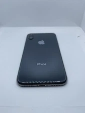 iPhone X Space Gray Back Housing Replacement Frame Back Glass Replaced Grade BC