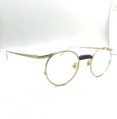 Gucci GG0238S 001 Gold Panto Clear Sunglasses Sonnenbrille Frames