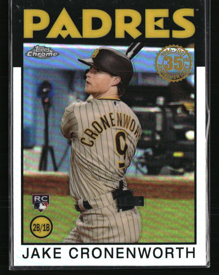 Jake Cronenworth 2021 Topps Chrome #86BC-18 RC Baseball Card