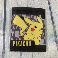 Pokemon Pikachu Wallet Trifold Polyester 2021 Great Condition