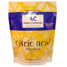5 Pounds - Non-GMO Project Verified Citric Acid - Organic - 100 Pure