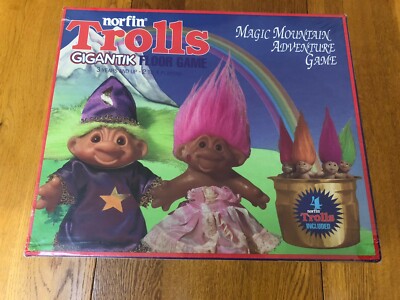 NEW SEALED RARE NORFIN TROLLS MAGIC MOUNTAIN ADVENTURE GIGANTIK FLOOR GAME