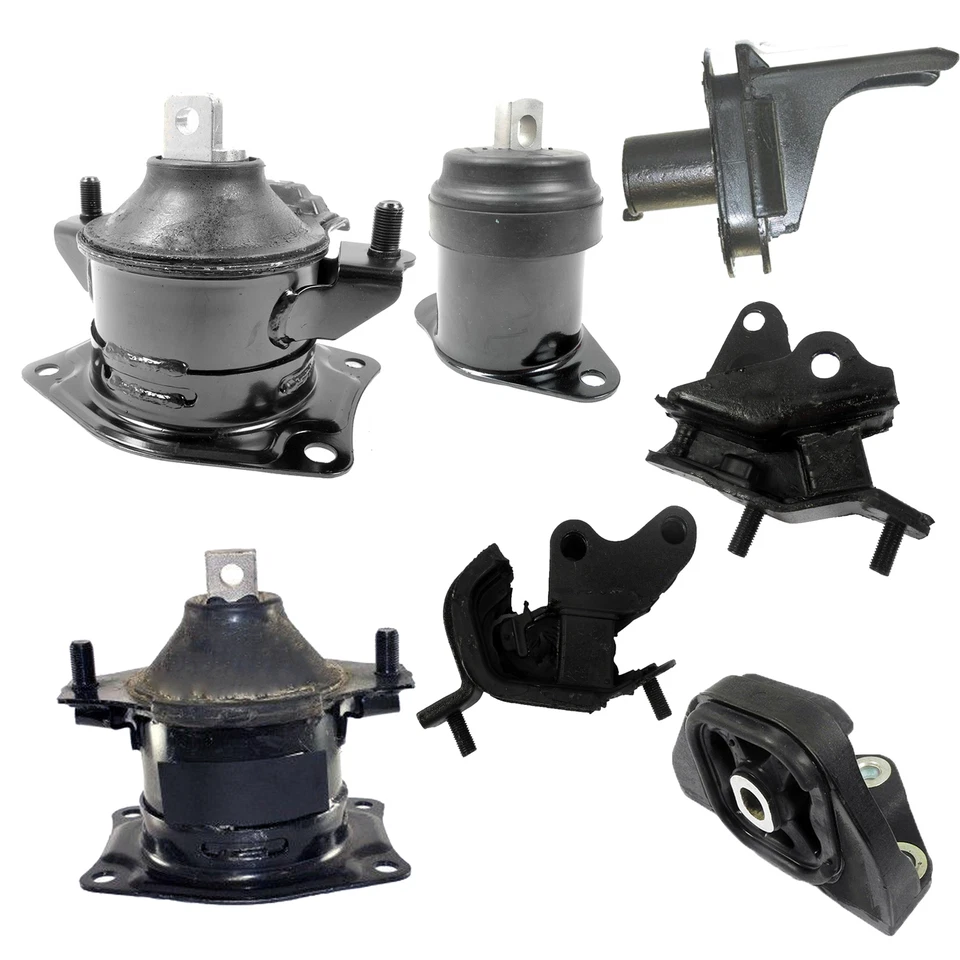 Montaje de motor y transmisión para Acura TSX Base 2.4L 4571 65025 4517 4516 4596 4594 4593 Foto 2 de 4