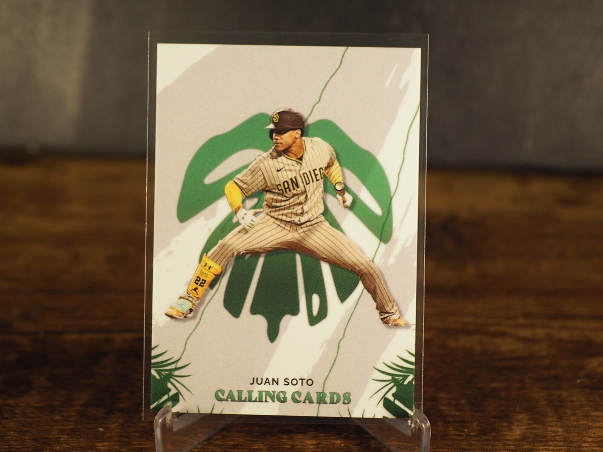 JUAN SOTO Calling Cards 2022 Topps X Juan Soto Curated Set JUAN SOTO Calling Cards 2022 Topps X Juan Soto Curated Set
