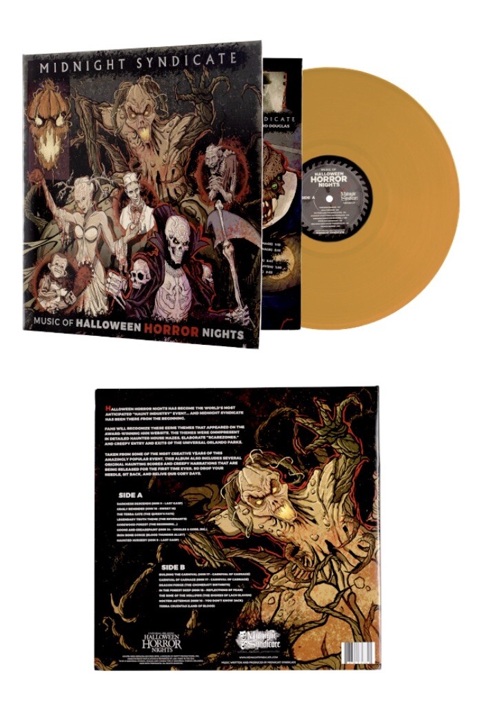 2021 Universal Studios Music of Halloween Horror Nights HHN Vinyl