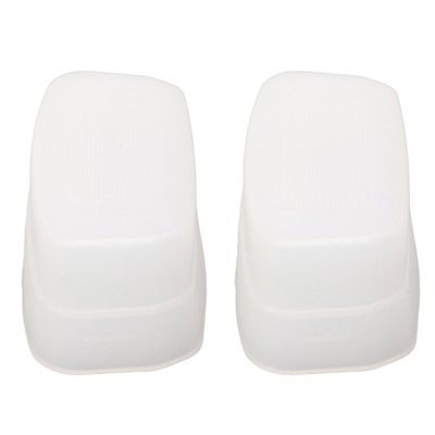 2 Stücke Bounce Dome Diffusor Weiß Digitalkamera Blitz-Diffusor Für 320Ex F TOS